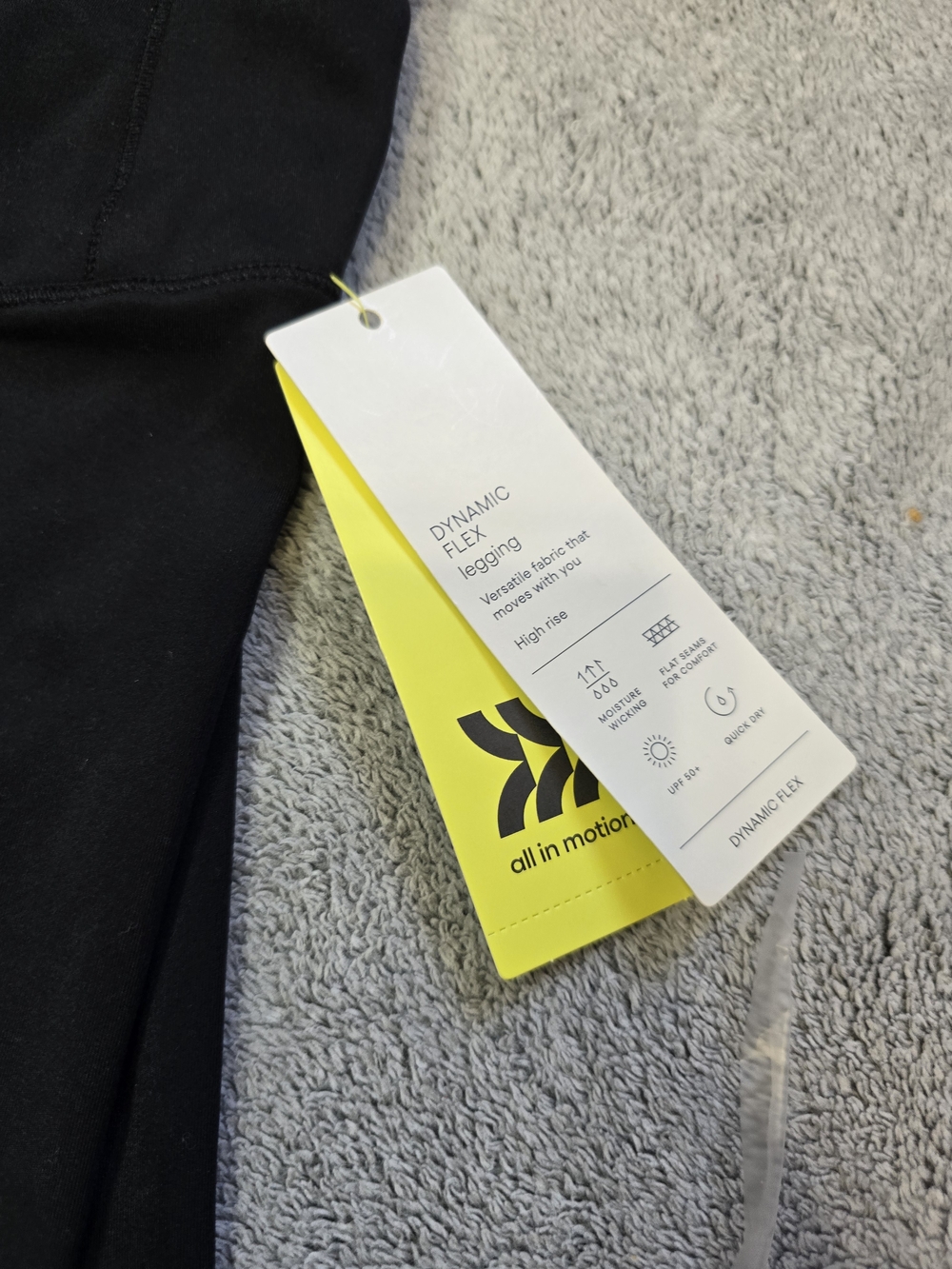 Black High-Rise Leggings XS NWT | All In Motion - Picture 3 of 6